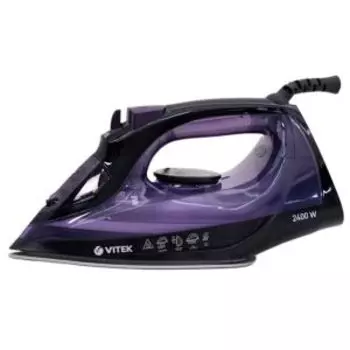 Утюг Vitek, 2400 Вт, подошва UniCera