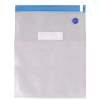 Вакуумный многоразовый пакет с замком Zip-Lock, 26х34 см, пластик