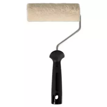 Валик неразборный Decor Black Edition Old School, шерсть+полиэстер, d 42 мм, ширина 140 мм