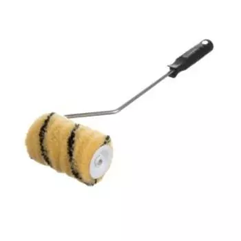 Валик в сборе Decor Black Edition, полиакрил, d 42 мм, ширина 100 мм, удлиненная ручка, тигр