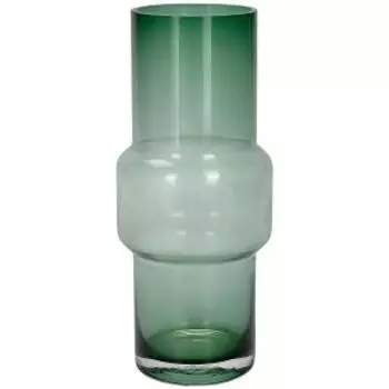 Ваза, 27.5 см, стекло, зеленый