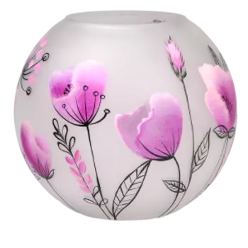 Ваза Б2 Студио, 18 см, шар, стекло