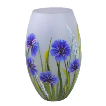 Ваза Б2 Студио, 25 см, бочонок, стекло