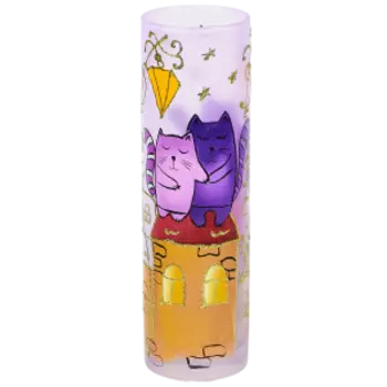 Ваза Б2 Студио, 26.5 см, цилиндр, стекло