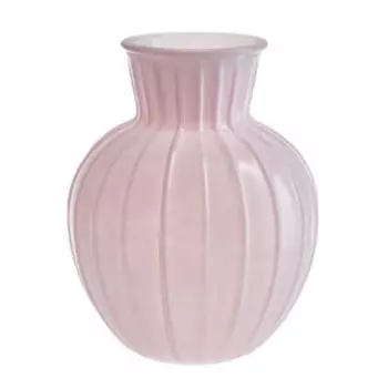 Ваза Белла 1, 19.5 см, розовый опак