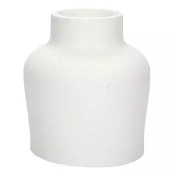 Ваза декоративная Лидион, 16х11х11 см, гипс, белый