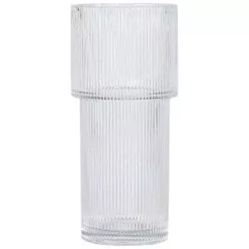 Ваза для цветов, 24 см, стекло
