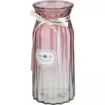 Ваза Mallony Romantica, 24х10х10.8 см, стекло, градиент