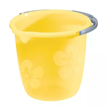 Ведро Бытпласт Эконова, круглое, без крышки, цвет в ассортименте, пластик, 10 л