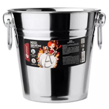 Ведро для льда Apollo Mosel, 2.7 л, нерж. сталь