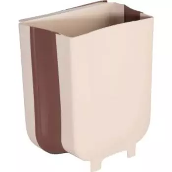 Ведро для мусора Рыжий кот Magic, 8 л, 25х15х29 см, складное, подвесное