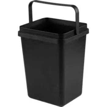 Ведро для мусора с ручкой, 11 л квадратное