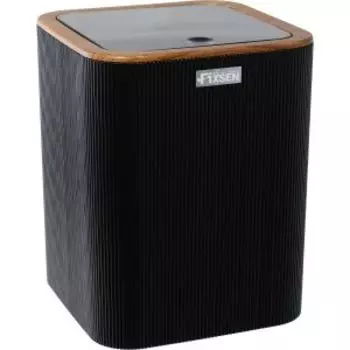 Ведро Fixsen Black Wood, пластик