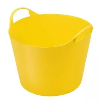Ведро гибкое сверхпрочное Сибртех, 28 л, желтое