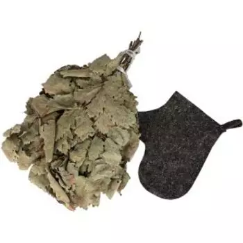 Веник для сауны премиум, дубовый