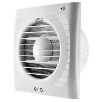 Вентилятор с антимоскитной сеткой, 100 мм, таймер, датчик влажности