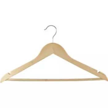 Вешалка для одежды Рыжий Кот, с перекладиной, антискользящим резиновым покрытием