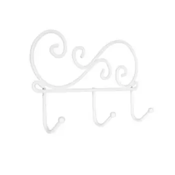 Вешалка Кружева 3, белый