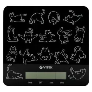 Весы кухонные Vitek VT-8026, стекло