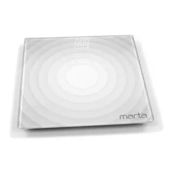 Весы напольные Marta Серый жемчуг, диагностические, Bluetooth