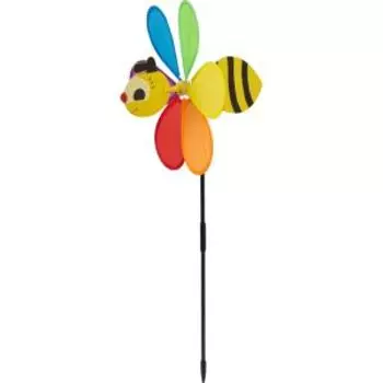 Ветряк садовый Пчёлка разноцветная