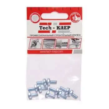 Винт Tech-Krep DIN 7985, М5х10 мм, 10 шт