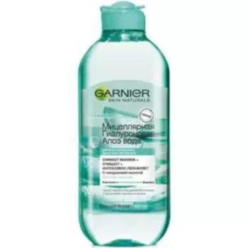 Вода мицеллярная Garnier Алоэ, гиалуроновая, 400 мл