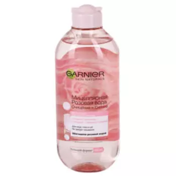Вода мицеллярная Garnier Розовая Вода, 400 мл