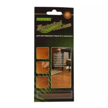 Восковый мелок Grace для ремонта сколов на ламинате и паркете, орех