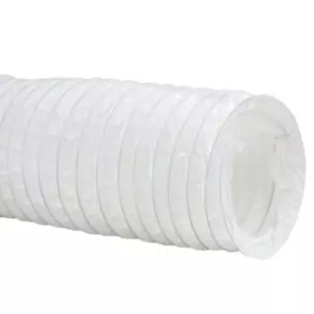 Воздуховод гибкий армированный, 1 м, ПВХ