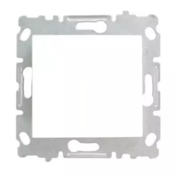 Выключатель одноклавишный без рамки Vesta Electric White