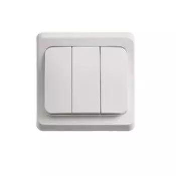 Выключатель трехклавишный SCHNEIDER