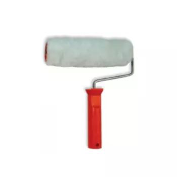 валик в сборе с ручкой,полиэстер 47*150мм, белый 14мм, плотность 450 гр/м, сшитый 888