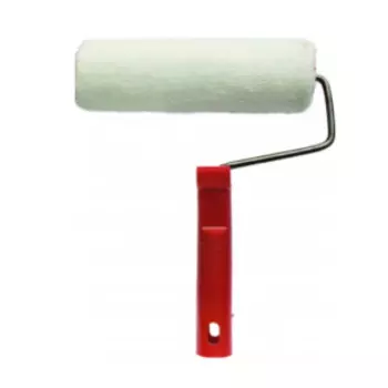 валик в сборе с ручкой,велюр 6*47*100мм, клееный, ворс 2 мм 888,д/красок на в/д основе