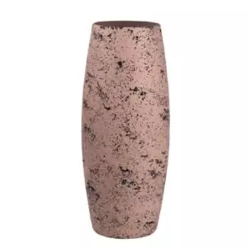 ваза Б2 СТУДИО, стекло, размер: h30см, бочка, декор sh359.3