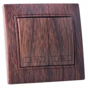 выключатель двойной INTRO Plano