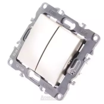 выключатель двойной Эра 12