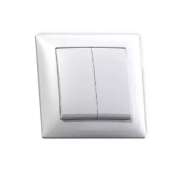 выключатель Селена С510-379 двухклавишный