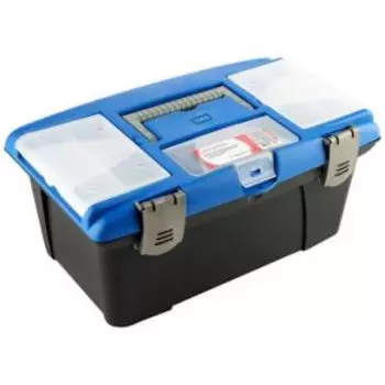 Ящик для инструментов JETTOOLS 11 c морозостойким замком и органайзером, 29х16,5х16см