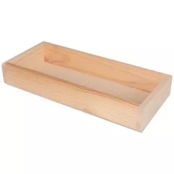 Ящик настольный Pattern, 290х123х48 мм, с полным дном, дерево