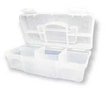 Ящик прозрачный для крепежа, 234х125х80 мм