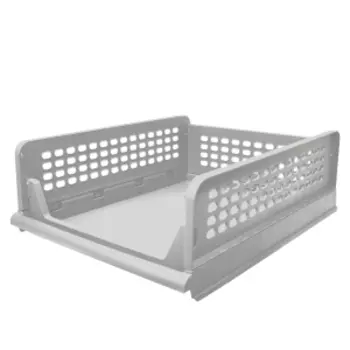 Ящик Verde Chester, 42.8х32.5х14 см, складной, пластик, белый