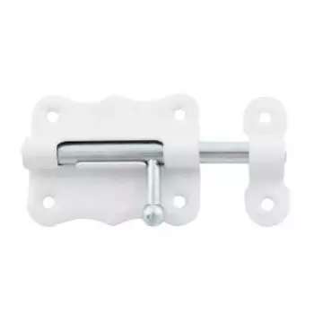 Задвижка накладная ЗТ2-60, полимер, белый