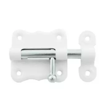 Задвижка накладная ЗТ2, полимер, белый