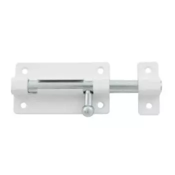 Задвижка накладная ЗТ6, полимер, белый