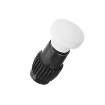 заглушка рейлинга Модерн белый матовый металл