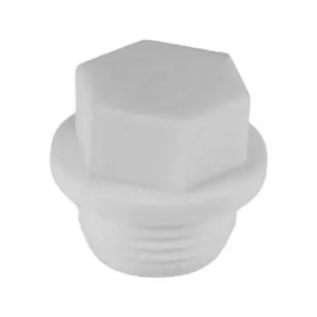 Заглушка резьбовая НР 25х3/4, полипропилен