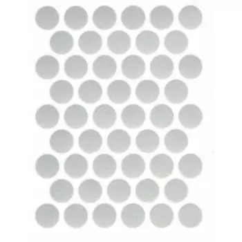 Заглушка самоклейкая Tech-Krep, 14 мм, алюминий, 50 шт