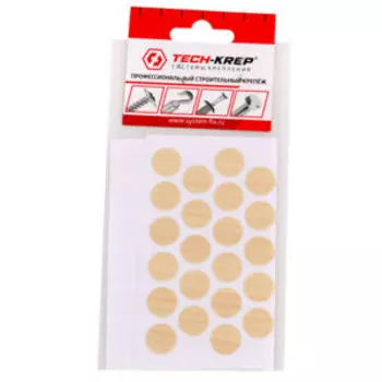 Заглушка самоклейкая Tech-Krep, 14 мм, клен, 50 шт