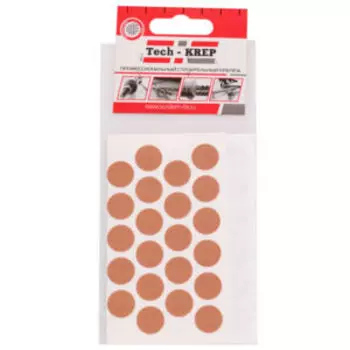 Заглушка самоклейкая Tech-Krep, 14 мм, вишня, 50 шт